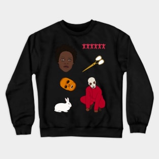 Jordan Peele’s Us | Sticker Set Crewneck Sweatshirt